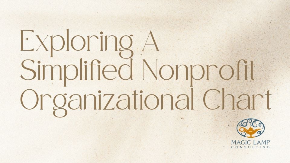 Exploring A Simplified Nonprofit Organizational Chart