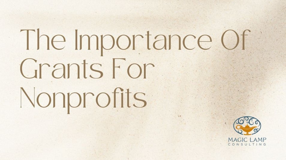 The Importance Of Grants For Nonprofits
